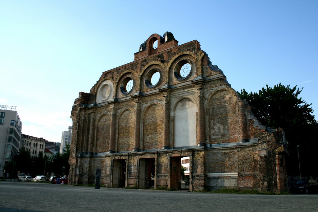 Berlin - Anhalter Bahnhof Portal Rückansicht (1) by Beschty