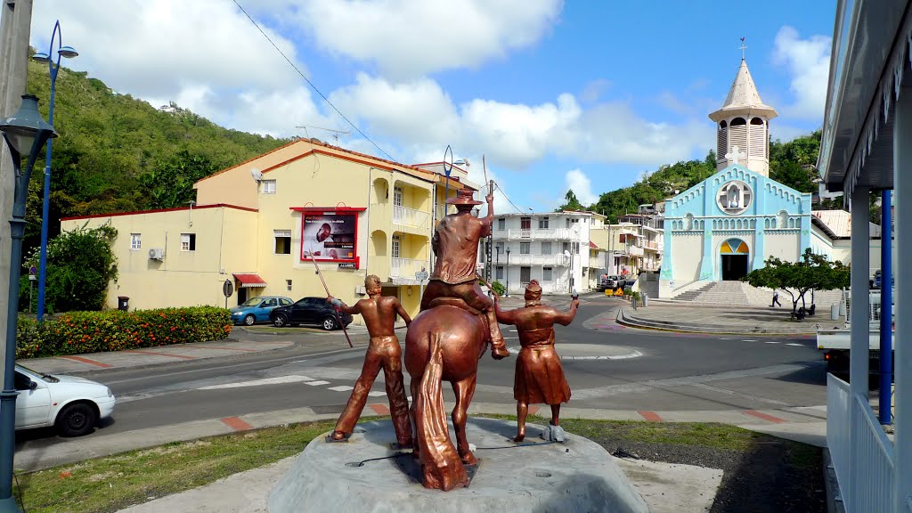 Martinique, Rivière Pilote - Le plus récent monument et la plus vieille église de l'îsle by evalain