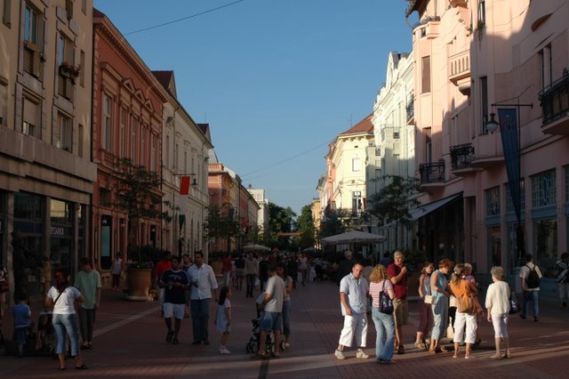 Kárász Street (Szeged, Hungary) by László Pazár