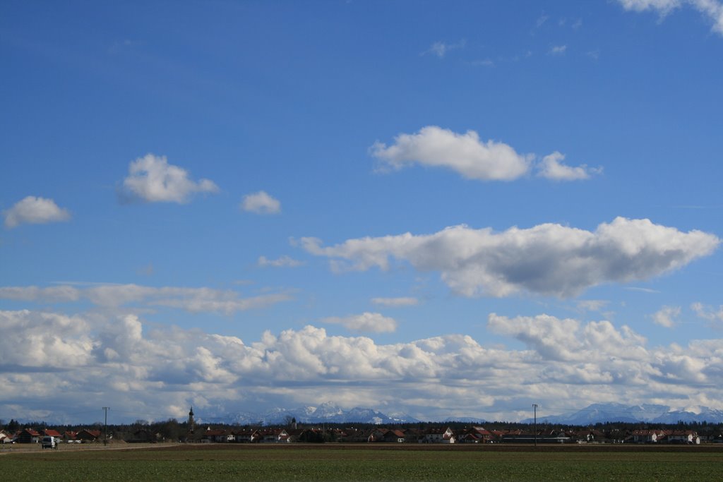 Siegertsbrunn bei Föhn by lreeg