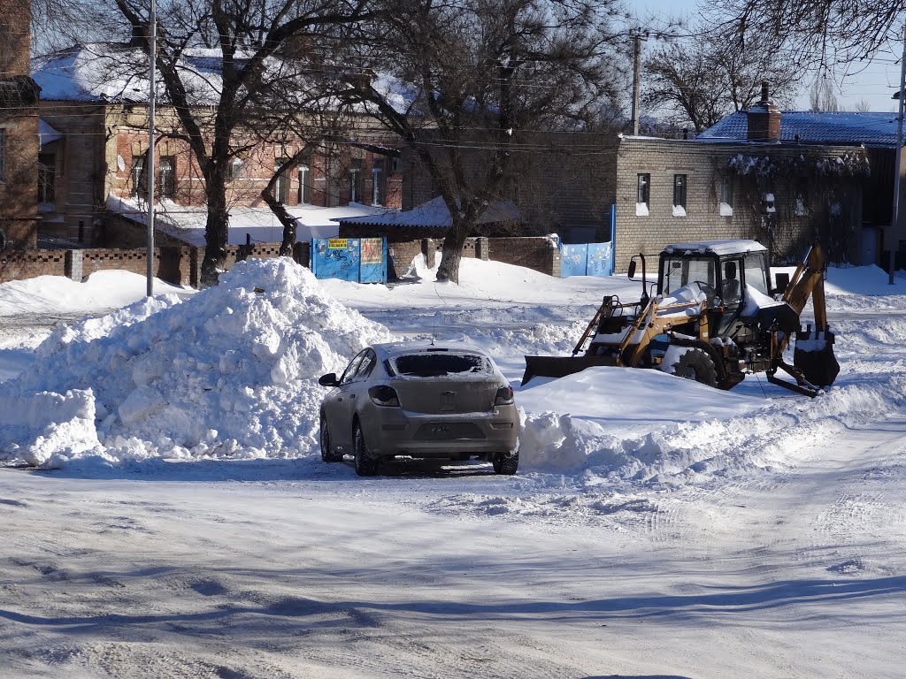 Snow in Rostov-on-Don, winter of 2014 / Снег в Ростове-на-Дону зимой 2014 года by Vadim Anokhin