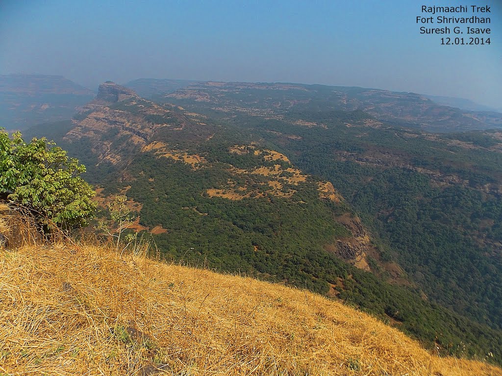 On Shrivardhan Fort ( Rajmachi) by Suresh.G.Isave