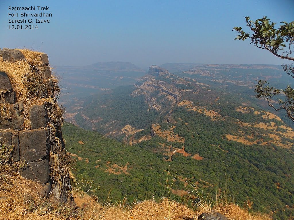 View from Shrivardhan Fort ( Rajmachi) by Suresh.G.Isave