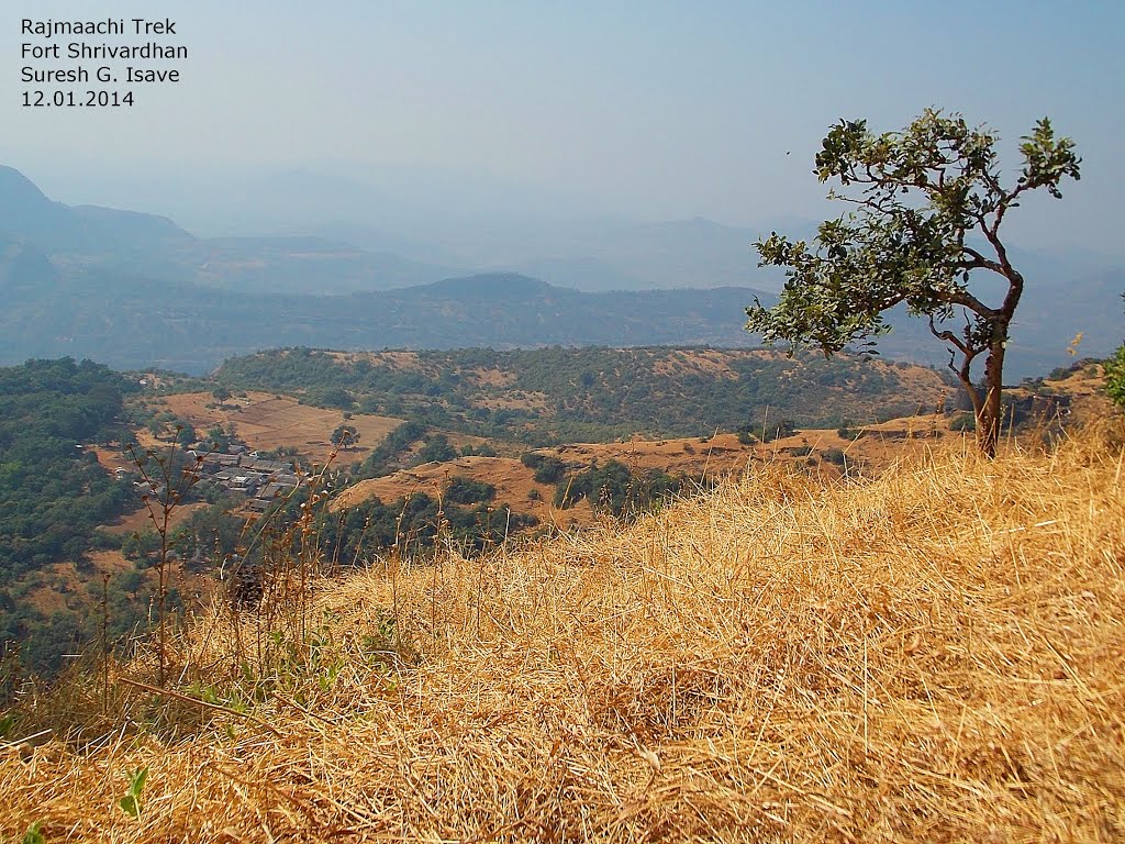 On Shrivardhan Fort ( Rajmachi) by Suresh.G.Isave