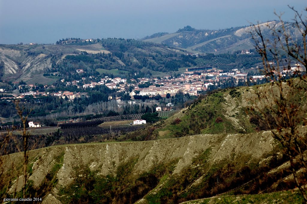 Ripresa di Riolo Terme da Monte Mauro by Giovanni Casadio