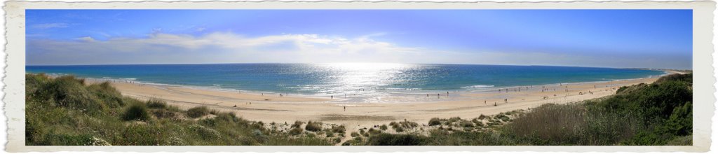 Panorama of Playa La Barossa by fm5000