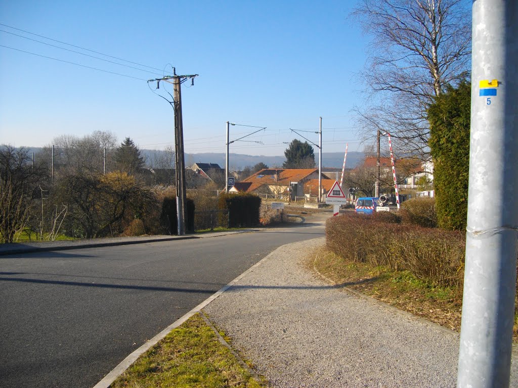 Début de la rue des Essarts Nouveaux à Rang by Claudius B.