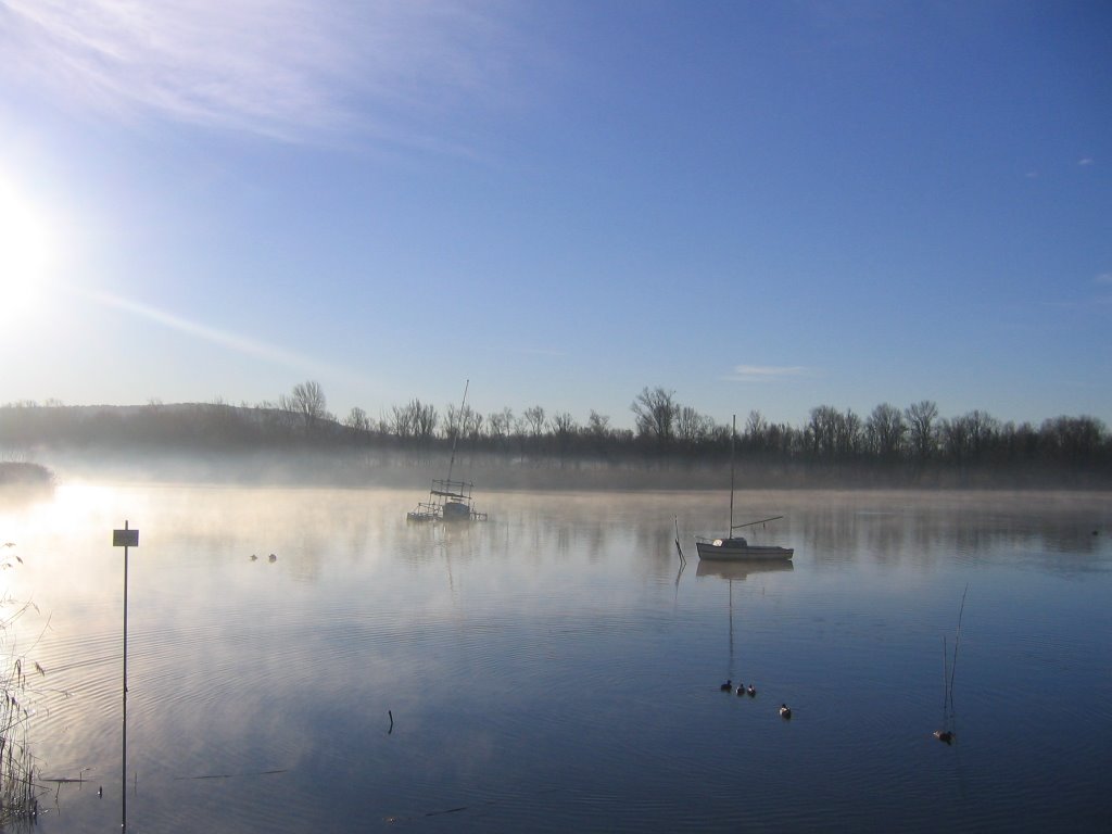 Mist around isolina Angera by Northitaly Villas