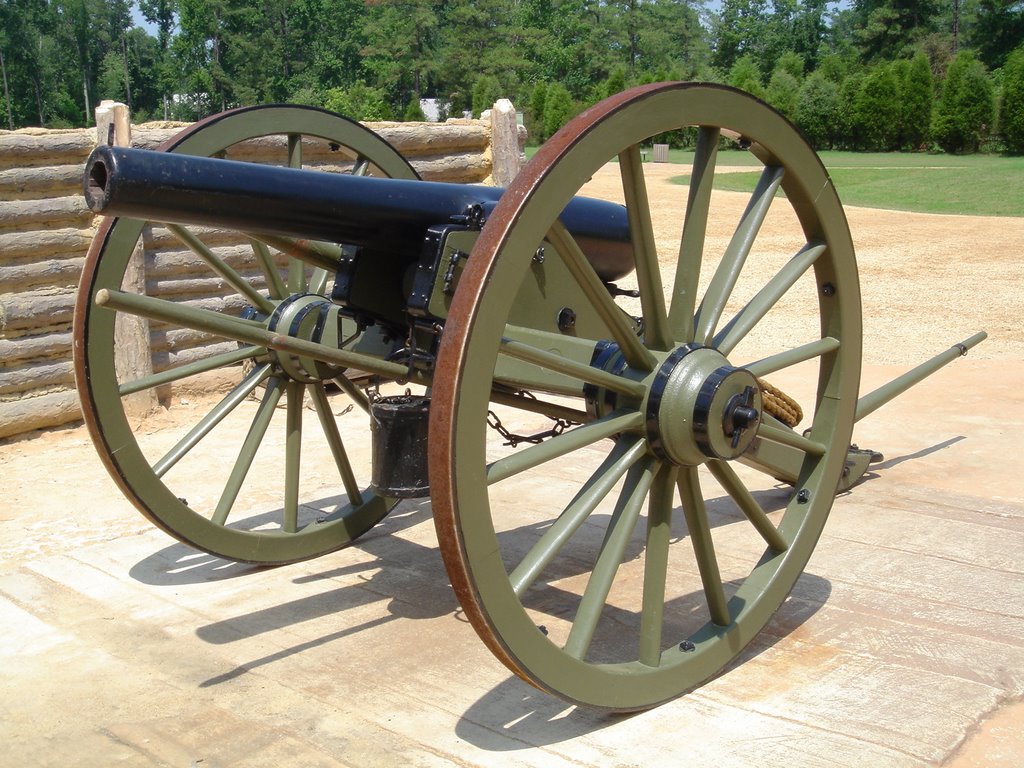 Cannon at Pamplin Park by DieselDucy