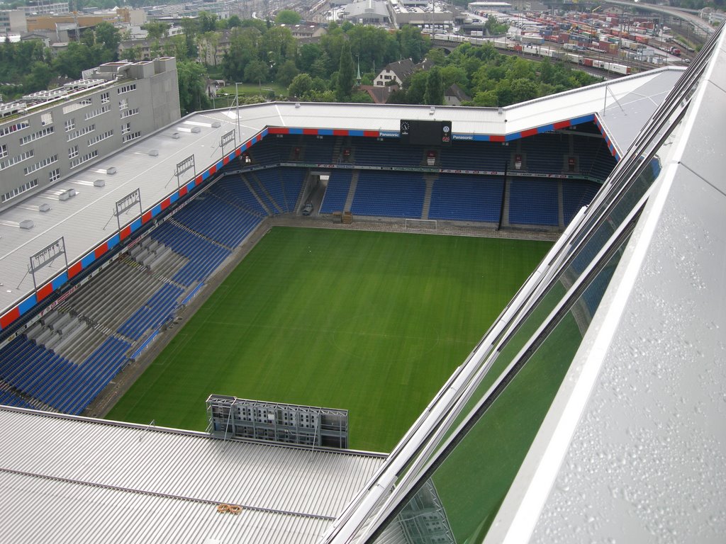 Fussballstadion St. Jakob Park, Basel by Fernand Zobel