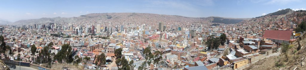 La Paz, Bolivia (Panoramic shot - 270 degrees) by AaronJankowski