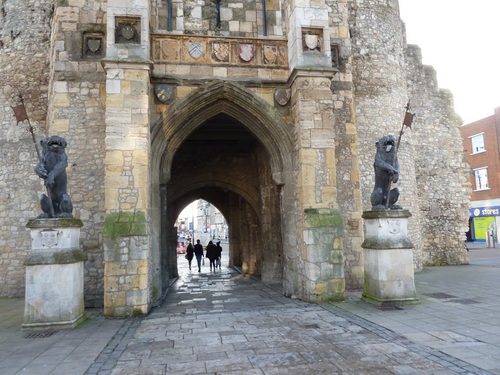 Southampton...altstadt..altes stadt-tor..GB by f.h ehrenberger germany