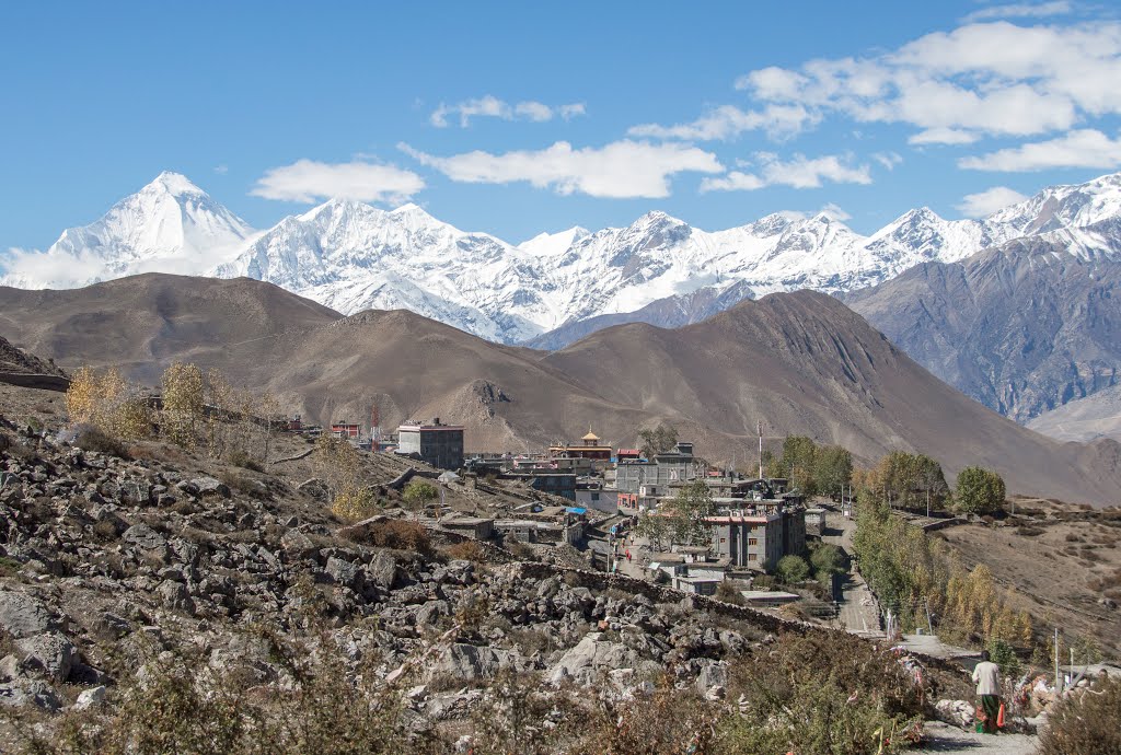 Ranipauwa village / Annapurna Circuit, Nepal by Sergey Ashmarin