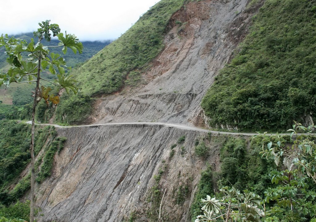 EAE Camino de la Muerte, Los Yungas Bolivia by Eddie krupa