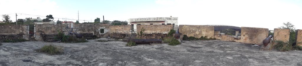 Panoramic view of Fuerte de Santa Barbara by saschafuchs