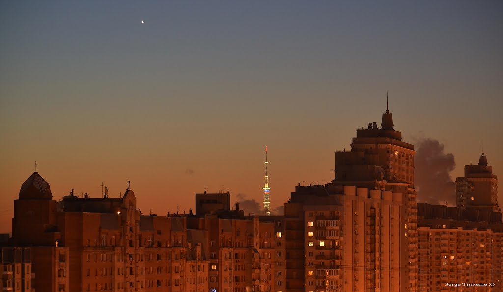 САНКТ-ПЕТЕРБУРГ, Утро на Комендантском. / Saint Petersburg. Morning. by Serge Timoshe