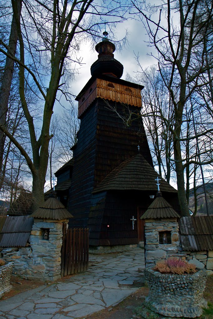 Povroznik, Poland. Old Ukrainian st. Jacob Church (1600) by Roman Zimovets/Роман Зимовец