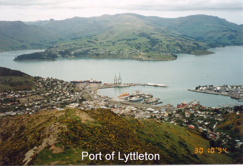 Port of Lyttleton--New Zealand by Aussiejak