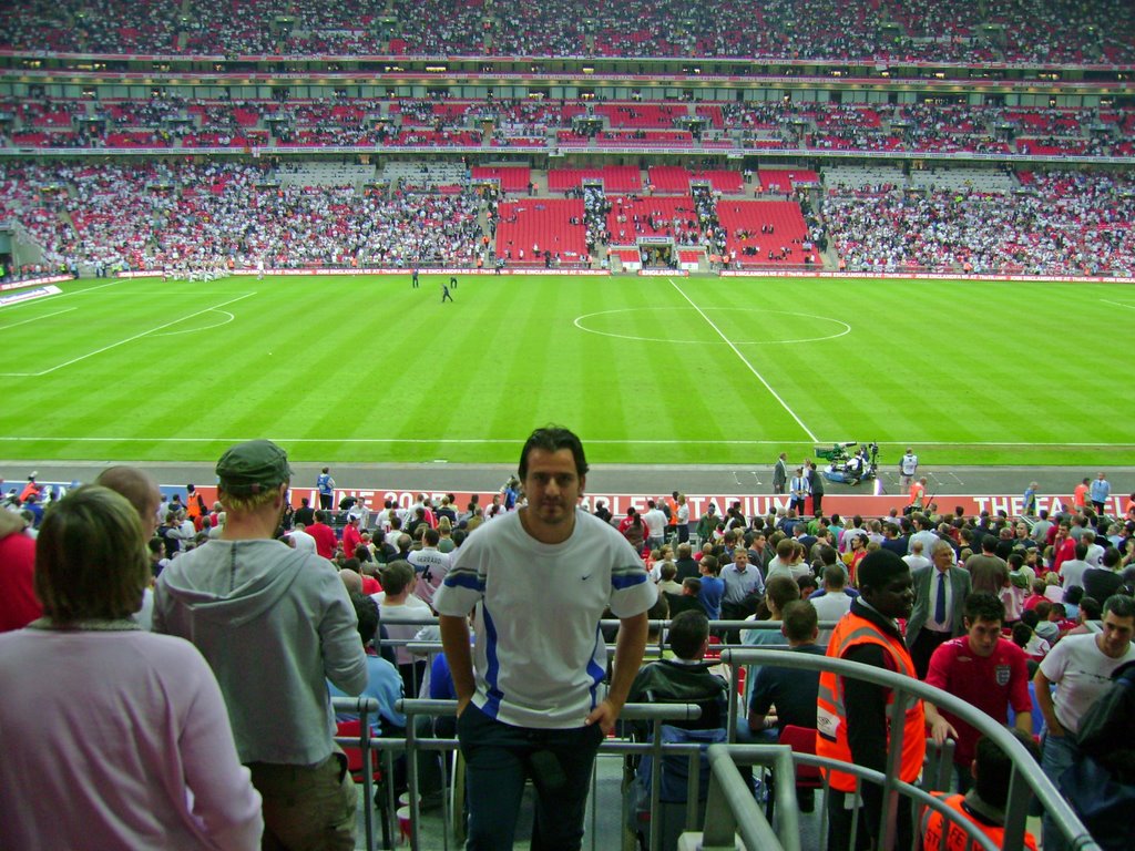 First England Game at the New Wembley Stadium by mprandon