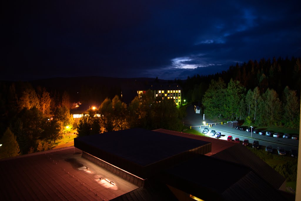 Aussicht in der Nacht vom Orea Vital Hotel Sklar by dieter68