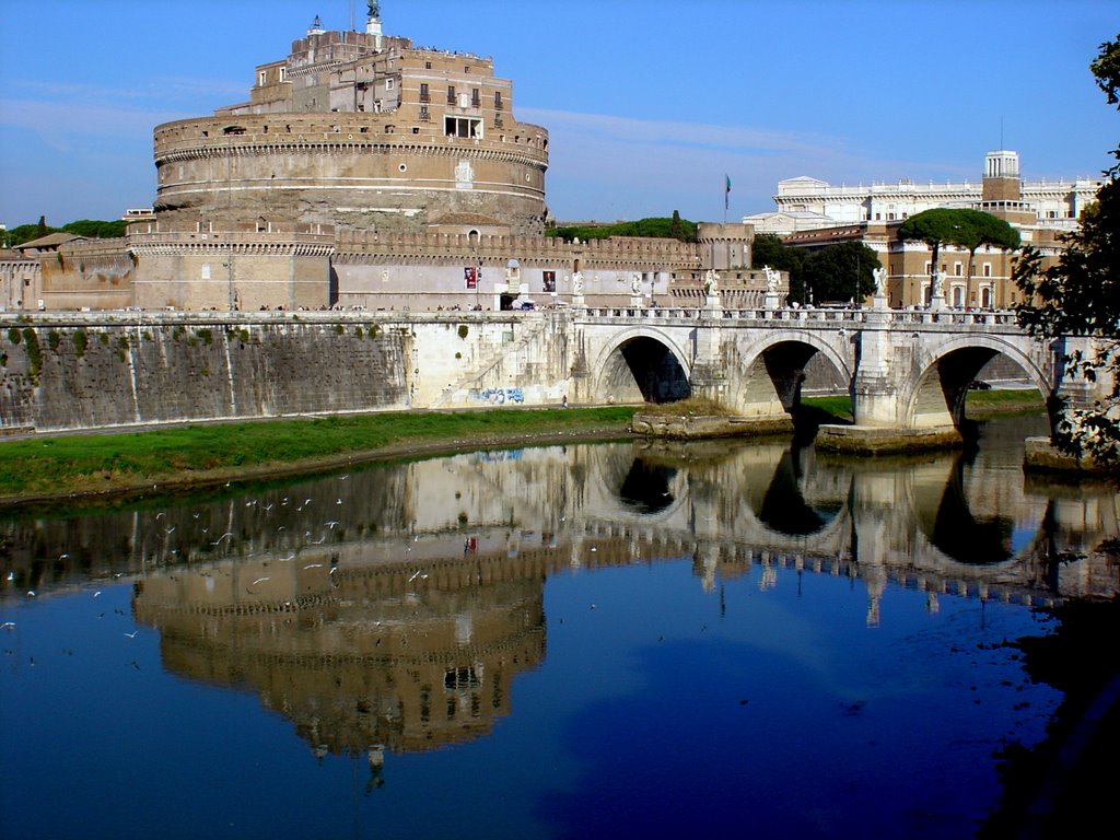 Sant'Angelo sobre el Tiber. by Luis Domingo