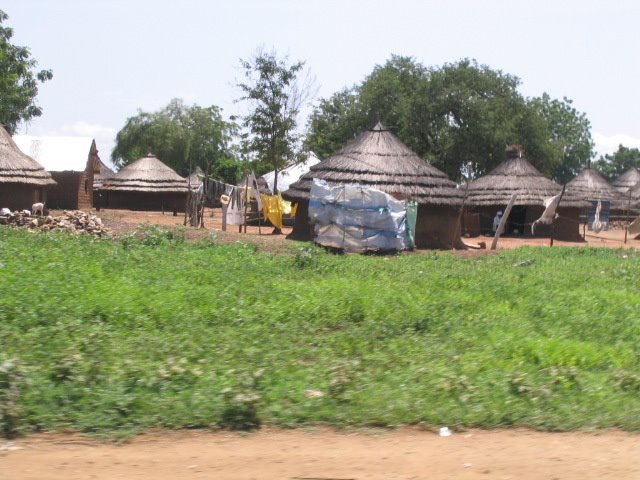 Village near Juba by Peter VG Kristiansen