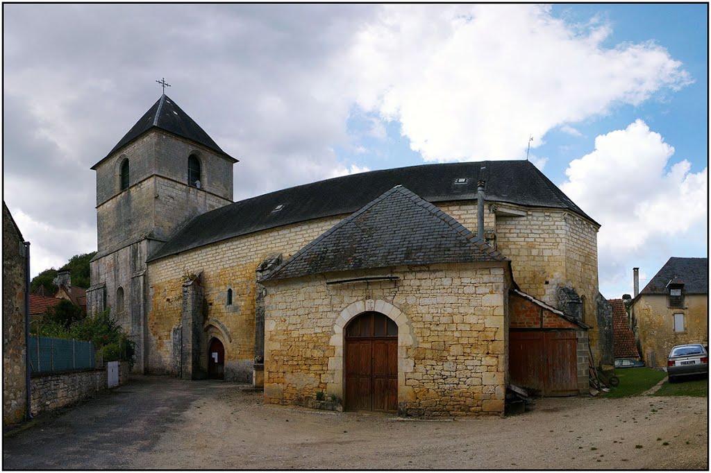 BORREZE [24] - Eglise romane Saint-Martin (septembre 2008) by Michel Chanaud (Sarlat)