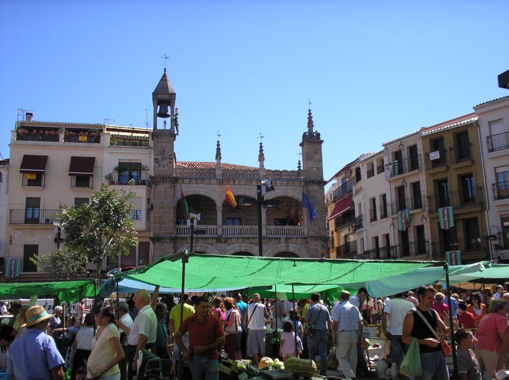 PLAZA MAYOR, PLASENCIA by Cristian Rubio