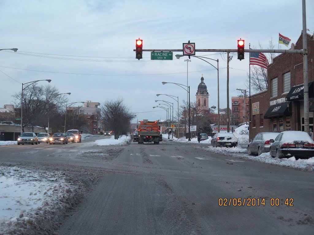 Chicago Snow Storm-Feb 2014 by Sergio Goncalves