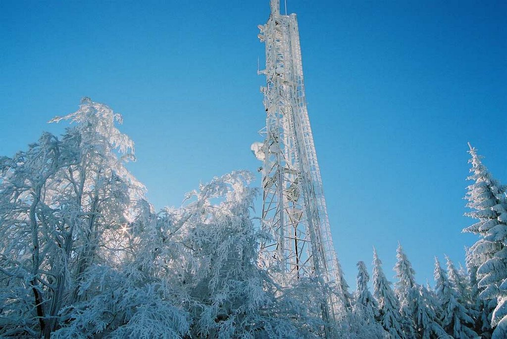 Beskid Śląski. Polana Stokłosica w okowach zimy by Krzysztof [uksp]