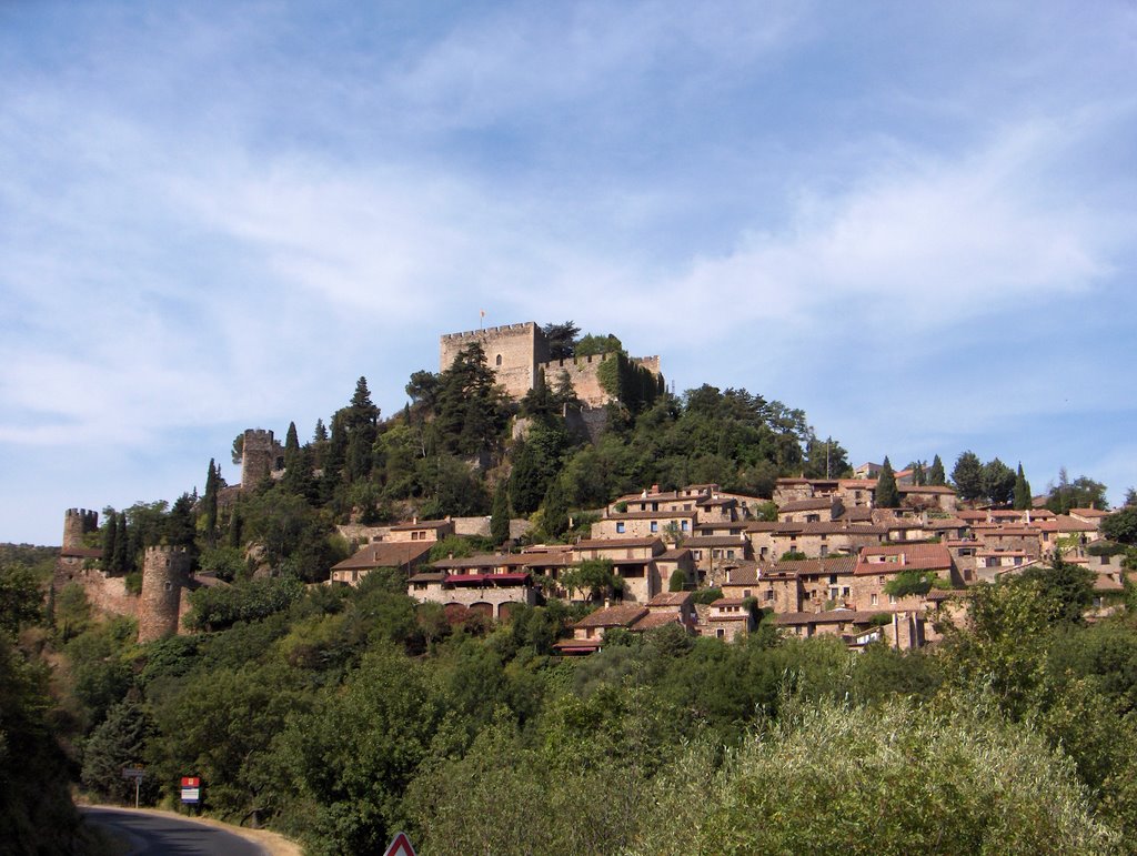 Castelnou - vue générale du village by Tiger66