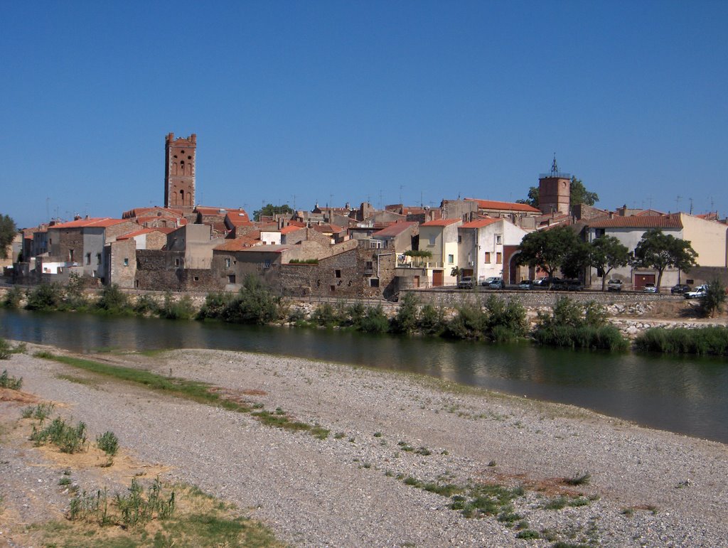 Rivesaltes - vue générale du village by Tiger66