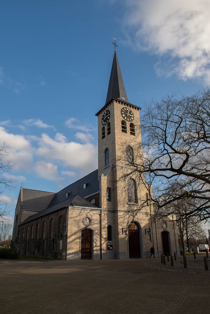 Sint-Willibrorduskerk, Berchem,België by Henri Van Ham