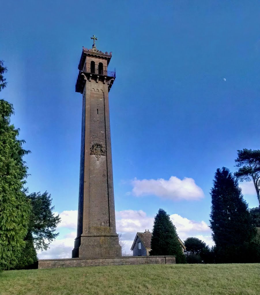 The Somerset Memorial, Hawkesbury Upton. by Bob&Anne Powell