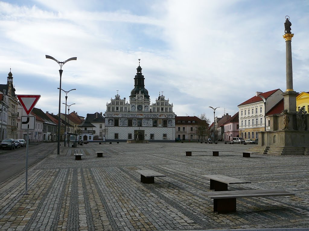 Radnice na Masarykovo náměstí ve Stříbře by Petr Koldovský