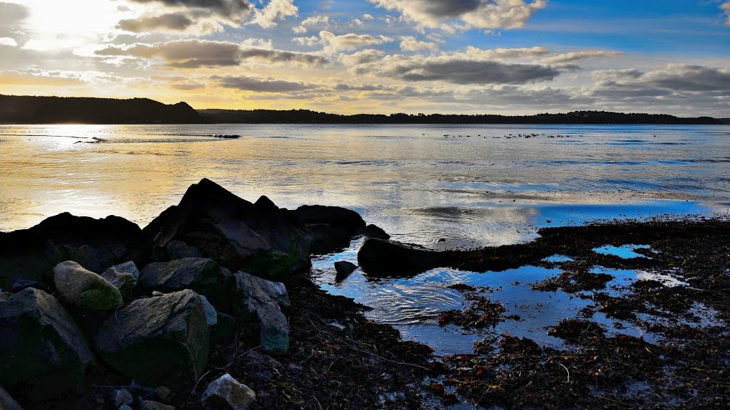 Mer d'huile, saint michel en grèves by eric-bretagne-29