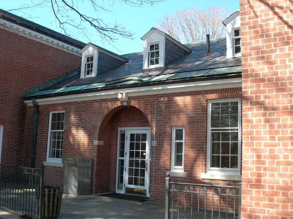 Library (rear), Stockbridge MA by dtobias