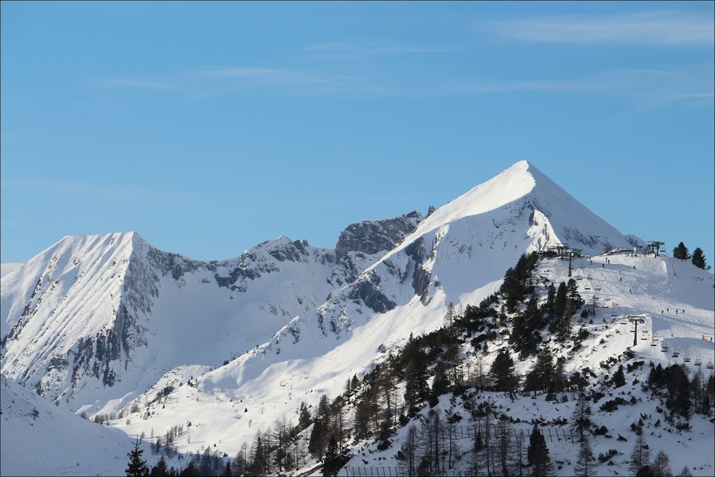 Obertauern - Blick auf die Seekarspitz 2.350 m by upelepi