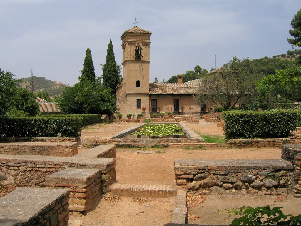 Spain - Granada - Alhambra by Gerald Stafford