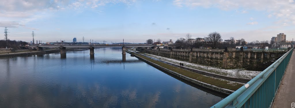 Vistula river by Filip Jurovatý