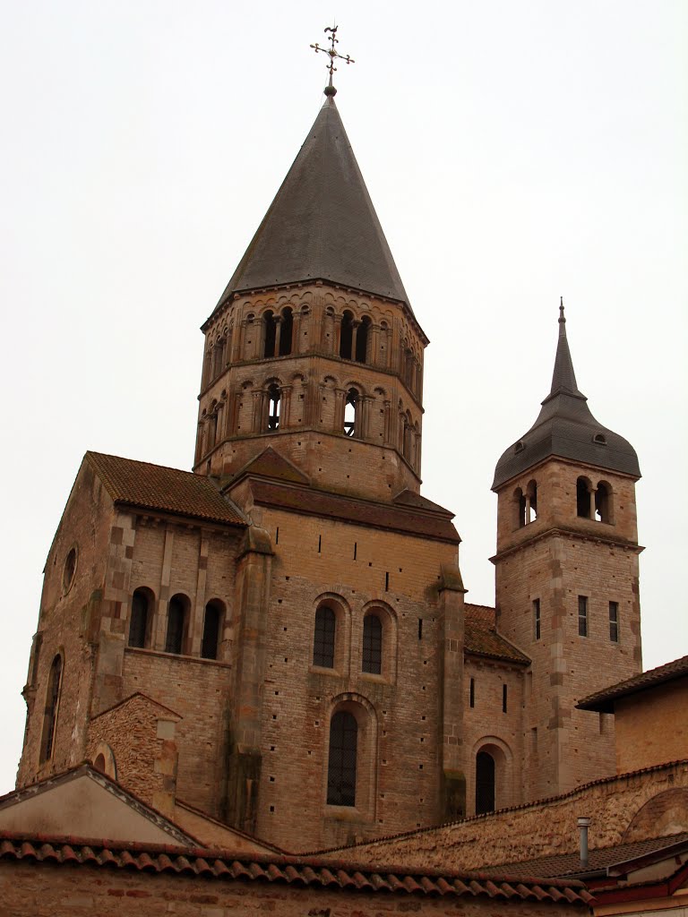 Abbatiale de Cluny, France by Bruno Locatelli