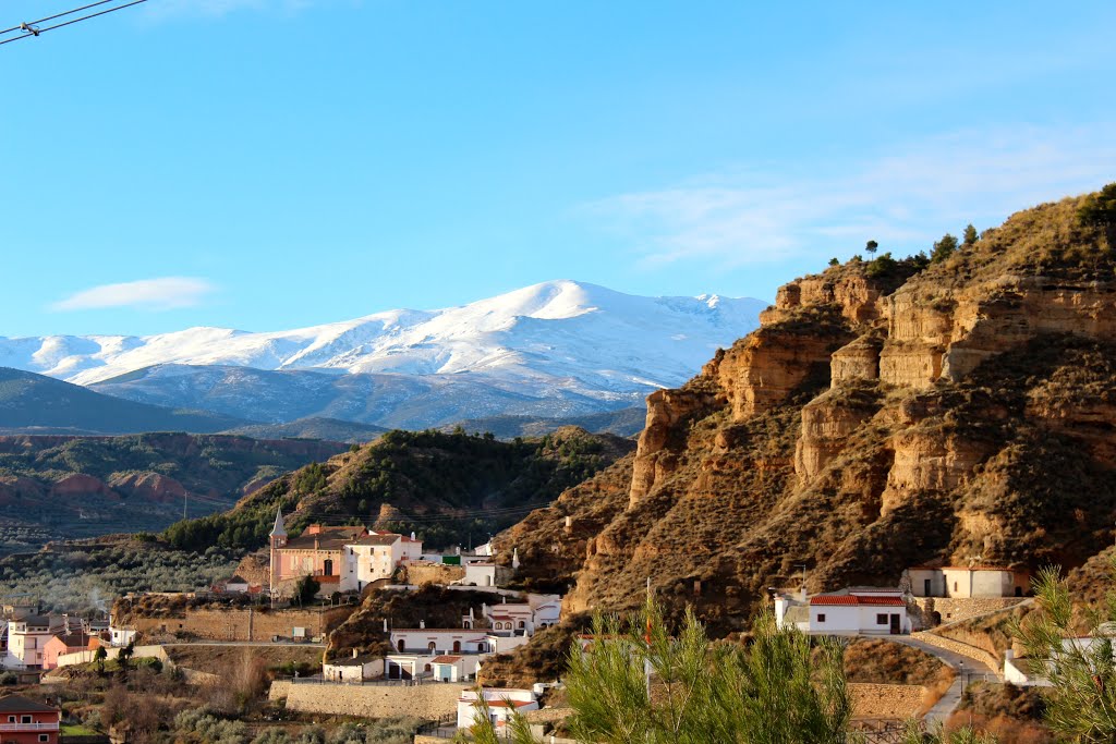 Las cárcavas de Marchal, Granada by José Angel, delapeca