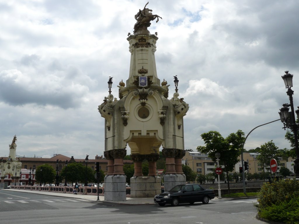 Caballos puente Maria Cristina by kukatxakurra