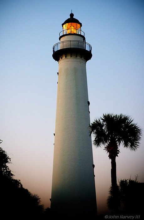 Saint Simons Lighthouse by John Harvey III