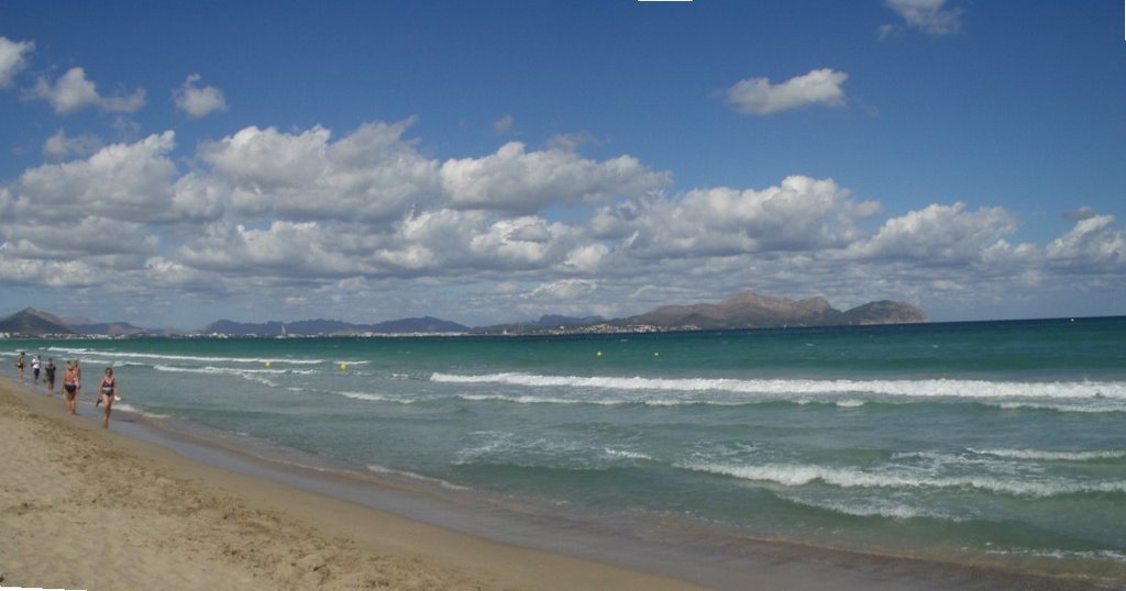 Can Picafort beach - - September 2006 by Rixklix