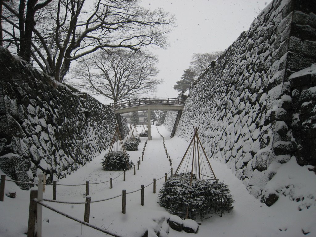 Kanazawa castle 8(金沢城雪景色) by soshin