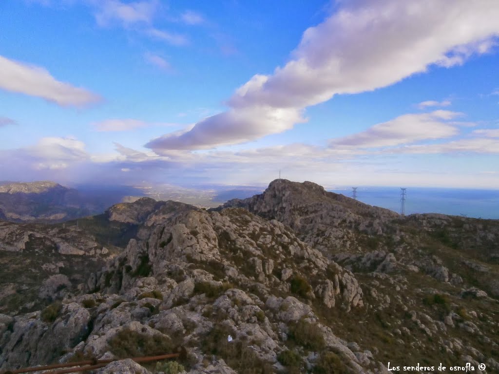 La Portella vista desde el Mollo Puntaire by Los senderos de osnofla