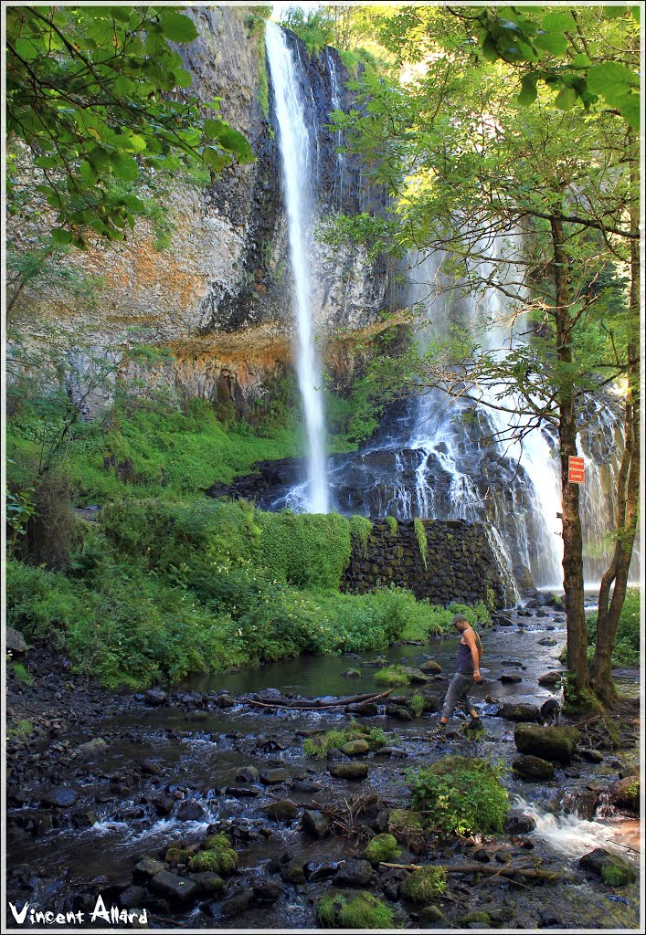 Cascade de Beaume by Vincent Allard