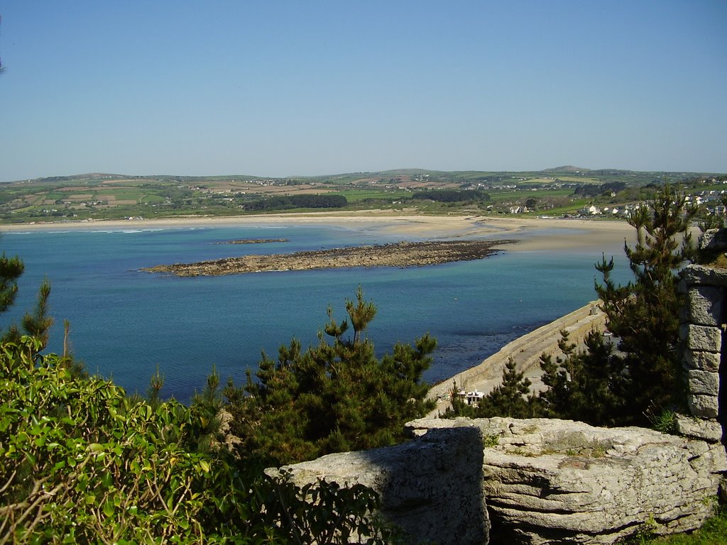 Picture taken from St Michaels Mount by MJ.