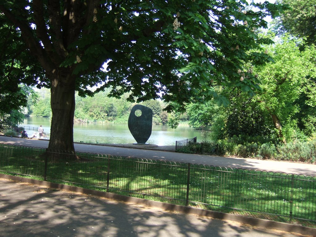 Stone Ornament, Battersea Park, London by Severous